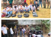 Sat POL PP Lampung Tengah Lakukan Penegakan perda Trantibum tertib pelajar dan Perda Kawasan Tanpa Rokok,di tatanan tempat belajar mengajar.