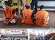 Tekab 308 Amankan Tiga Pelaku Komplotan Pencuri Sapi Dua Orang Masih Dibawah Umur
