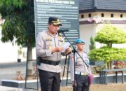 Kapolres Lampung Timur Pimpin Apel Gelar Pasukan Ops Zebra Krakatau 2023