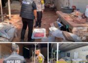 Polres Lamsel Ungkap Pembuatan Pupuk Palsu di Desa Palembapang