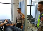 Seorang Pengendara Motor Tiba Tiba Jatuh Pingsan Di jalan di Kabupaten Pringsewu