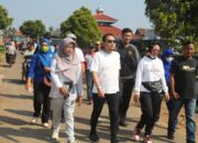 Wakil Bupati Lampung Utara Hadiri A Jalan Sehat dan Senam Masal Dalam Rangka Memperingati Hari Olahraga Nasional ke 40 Tahun 2023 
