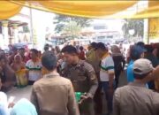 Pasar Murah Menawarkan Berbagai Jenis Sembako Diserbu Ratusan Masyarakat Kecamatan Terbanggi Besar