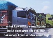 Dikelola PT Hakaaston Tol Bakter Semakin Rawan Kini Tiga Truk Fuso Kehilangan Spidometer di Rest Area KM 116
