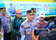 Hari Jadi Ke-72 Humas Polri Dirayakan Dengan Berbagi Air Bersih