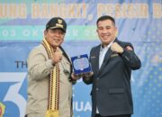 Ketua Karang Taruna Provinsi Lampung Dendi Ramadhona Dan Gubernur Lampung Hadiri Kegiatan BBKT 2023 Di Pesibar