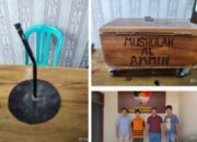 Residivis Curi Kotak Amal Cungkil Pakai Gagang Mikrofon Kembali Mendekam di Polsek Natar Lamsel