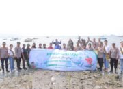 Jelang Hari Humas Polri Ke-72, Bidhumas Polda Lampung Tanam Mangrove Jaga Kelestarian