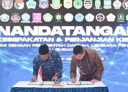Dalam Rangka Lindungi PMI, Bupati Pesawaran Dendi Ramadhona Teken MoU dengan BP2MI