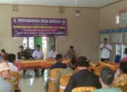 Musdesus Penetapan Dan Pemutakhiran Data SDGS Desa, Pekon Nusawungu Kecamatan Banyumas Kabupaten Pringsewu