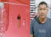 Asyik Konsumsi Narkotika di Kebun, Pria Asal Lingai Ditangkap Polres Tulang Bawang