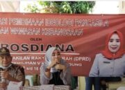 Di Desa Karang Anyar, Ketua Komisi III DPRD Lamsel Sosialisasi IPWK
