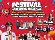 Pemerintah Kota Bandarlampung Gelar “Festival Seni Kreasi Millenial” 