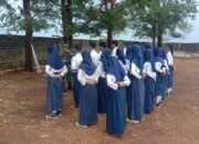 Kodim 0411/KM Gelar Latihan Penguatan Karakter Wawasan Kebangsaan Pelajar di SMPN 1 Trimurjo