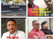 Yusroni : Usut Kongkalikong Oknum Pejabat Bank Lampung Yang Memblokir Rekening Khusni Mubarak