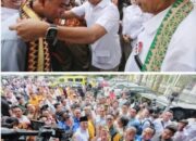 Ketua DPD Gerindra Provinsi Lampung Sambut Cawapres Gibran Rakabuming Raka di Bandara Raden Inten II
