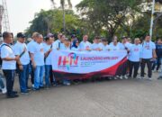 Menteri Koperasi dan UKM Teten Masduki Ikuti Jalan Santai Launching HPN 2024 di Monas