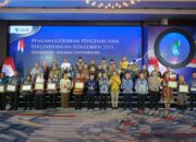 Pemerintah Kota Bandarlampung Mendapatkan Penghargaan Perlindungan Konsumen Tahun 2023, Kategori Daerah Tertib Ukur dari Menteri Perdagangan RI