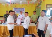 Pemdes Kalibalangan Abung Selatan Lampura Serah Terima Pekerjaan TA.2023