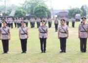 Polres Tulang Bawang Gelar Upacara Pelantikan dan Sertijab, Berikut Rinciannya