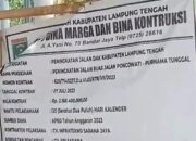 Proyek Peningkatan Kualitas Ruas Jalan Poncowati – Purnama Tunggal Selain Masih Mengalami Pecah-Pecah juga Diduga Overlate dari Batas Waktu Kontrak