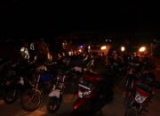 Razia Balap Liar Di Pringsewu, Puluhan Pemuda Dan Kendaraan Diamankan Polisi