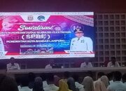 Pemkot Bandarlampung Adakan Acara Sosialisasi Sistem Pemerintahan Berbasis Elektronik