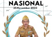 Muhtadi A. Temenggung Kepala DPMPTSP Bandar Lampung Mengucapkan Selamat Hari Guru Nasional 2023