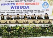 Universitas Mitra Indonesia Lepas 616 Wisudawan di Gedung Baru GSG UMITRA