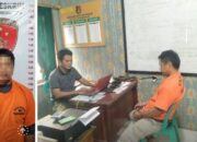Pelaku Penusukan Melukai ibu, Ditangkap Polsek Penengahan Lamsel