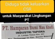 Selain Limbahnya Mencemari Lingkungan PT HBMA Diduga Tidak Keluarkan CSR Kepada Masyarakat