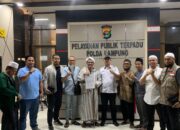 Habib Umar, Ulama Lampung Laporkan Komika Aulia Rahman Ke Polda Lampung Tentang Dugaan Penistaan Agama.