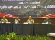 Wujudkan Operasi Lilin Krakatau 2023 Berjalan dengan Baik, Polda Lampung Gelar Rapat Koodinasi Lintas Sektoral
