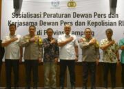 Polda Lampung dan Dewan Pers Jamin Kemerdekaan Pers dan Kebebasan Berpendapat
