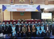 Wako Ahmadi Zubir Hadiri Wisuda Angkatan XX AKPER BIS.