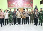 Polres Tulang Bawang Bersama Stakeholder Pantau Sejumlah Gereja Pada Misa Malam Natal 2023