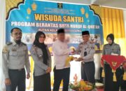 Upaya Brantas Buta Huruf Al-Qur’an, Rutan Kotaagung Wisuda 45 Santri, Diharapkan 2024 Ada Warga Binaan Hafis Qur’an.