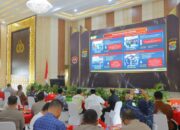 Rilis Akhir Tahun 2023, Kapolda Lampung : Jangan Ganggu Netralitas Polri