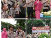 Pimpin Upacara Korp Raport Kenaikan Pangkat,ini Pesan Kapolres Lampung Tengah
