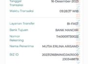 Sukseskan Acara Pembinaan, Ketua TP PKK Kecamatan Merbau Mataram Minta PKK Desa Setorkan Uang Rp 2,6 Juta Disetorkan ke Rekening Pribadi Ketua.