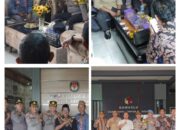 Jelang Pemilu, Kapolres Lampung Tengah Cek Kesiapan dan Keamanan KPU Serta Bawaslu