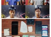 Berantas Perjudian ! 4 Pelaku Judi Togel Ditangkap Tim Tekab 308 Presisi Polres Lampung Tengah
