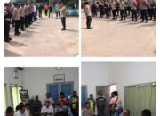 Puluhan Personel Polres Lampung Tengah Amankan Mediasi PT. GMP Bersama Tokoh Masyarakat