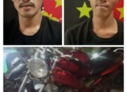Polsek Terbanggi Besar Berhasil Menangkap 2 Pelaku Curanmor