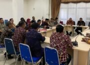 Pj. Bupati Kerinci ASRAF Pimpin Rapat Kerja Penanganan Bencana Banjir dan Longsor di Bukit Tengah.