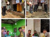 Peduli Sesama, Polsek Seputih Banyak Berikan Bansos Untuk Masyarakat Membutuhkan