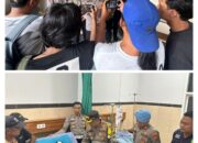 Wujud Kepedulian Polri, Kapolres Lampung Tengah Berikan Bantuan Kepada Korban Tabrak Lari