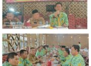 KETUA DPC APDESI LAMPUNG TENGAH ADAKAN RAKOR TENTANG PRIORITAS ANGGARAN DANA DESA TA 2024