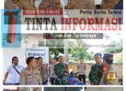 Pastikan Aman Kondusif, Kapolres Lampung Tengah Bersama Bupati Meninjau Langsung Rapat Pleno Penghitungan Suara di Tingkat PPK