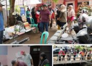 Bupati Lamsel Tinjau Langsung Daerah Terdampak Banjir Juga Ingatkan Warga Waspada Hingga Bersihkan Lingkungan